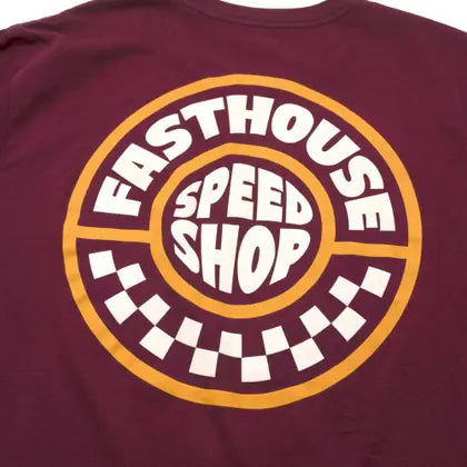 CAMISETA FASTHOUSE REALM - VINHO