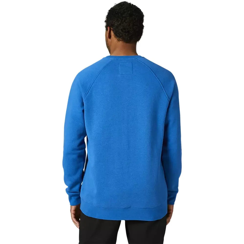 FOX LIFESTYLE MOLETOM PINNACLE CREW AZUL