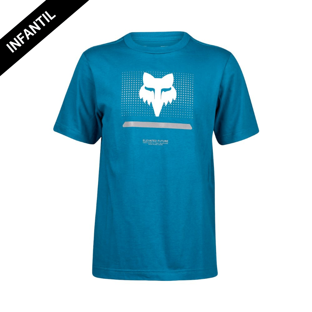 CAMISETA FOX LIFESTYLE INFANTIL OPTICAL AZUL