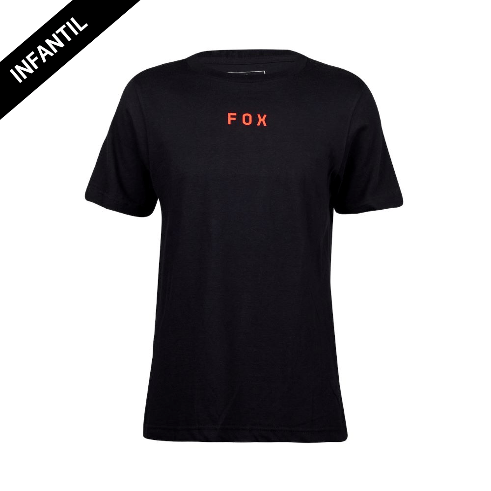 CAMISETA FOX LIFESTYLE INFANTIL MAGNETIC PRETO