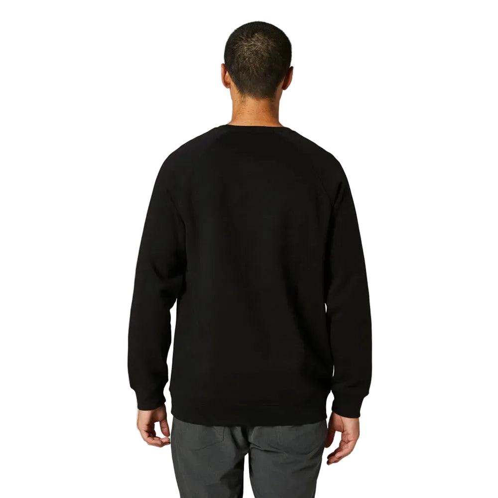 FOX LIFESTYLE MOLETOM APEX CREW PRETO BRANCO