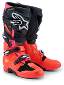 Bota Alpinestars tech 7 Preto/Vermelho/Rosa
