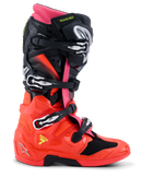 Bota Alpinestars tech 7 Preto/Vermelho/Rosa