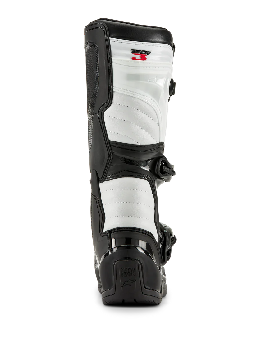BOTA ALPINESTARS TECH 3 INFANTIL BLACK AND WHITE