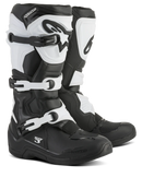 BOTA ALPINESTARS TECH 3 INFANTIL BLACK AND WHITE