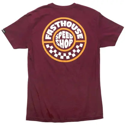 CAMISETA FASTHOUSE REALM - VINHO