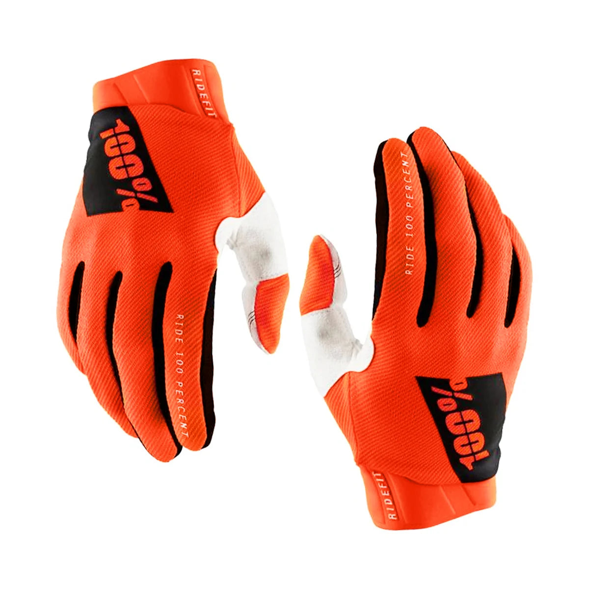 Luva 100% Ridefit - Laranja