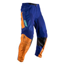 Calça e Camisa Leatt Moto 3.5 Laranja Azul