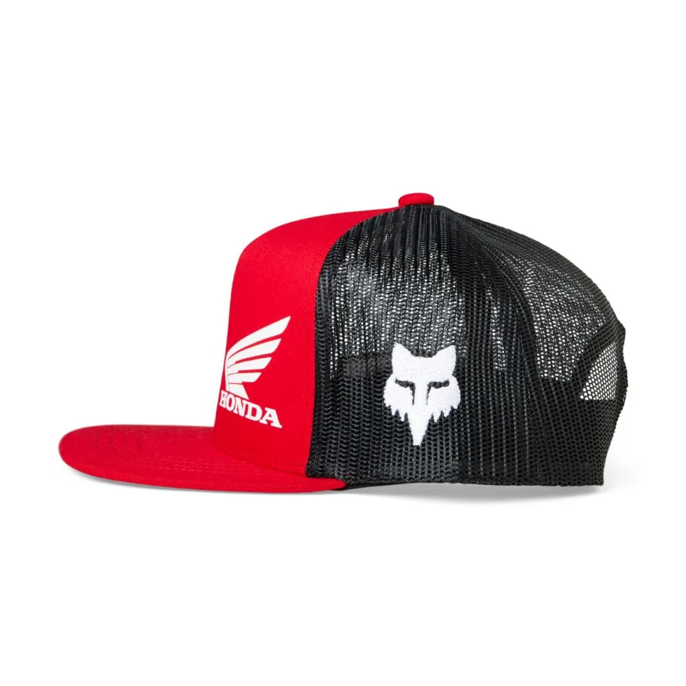 FOX LIFESTYLE INFANTIL BONE X HONDA AJUSTAVEL HAT VERMELHO