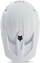 Capacete Fox v1 Solid Branco 59-60 G