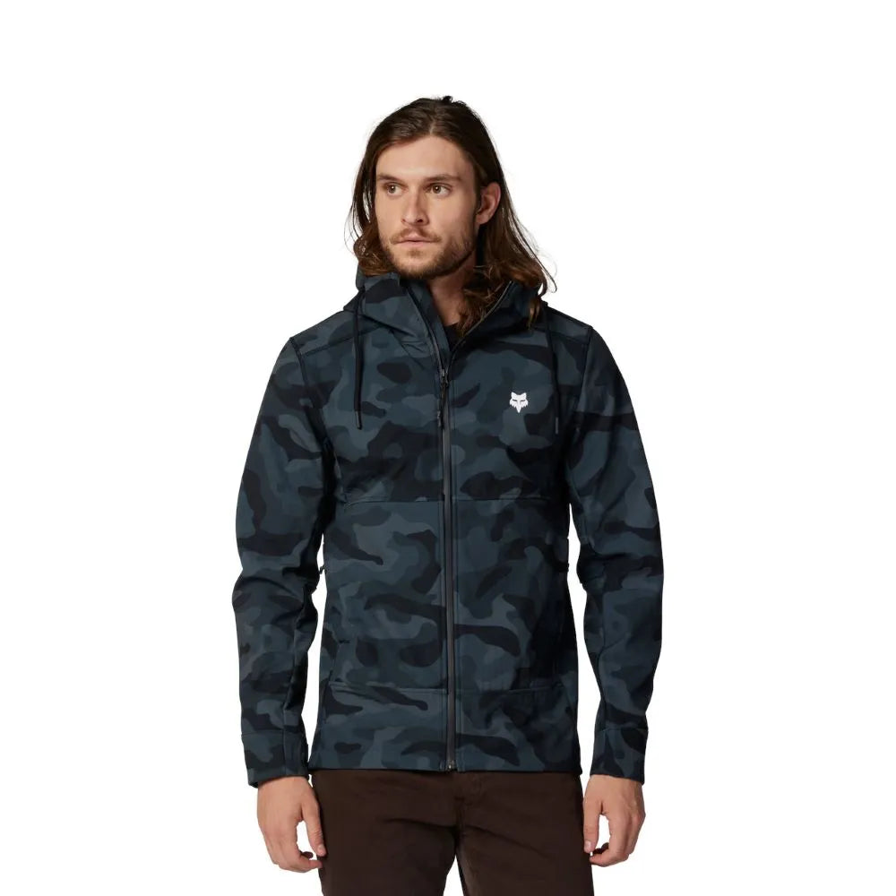 FOX LIFESTYLE JAQUETA IMPERMEAVEL PIT CAMO PRETO
