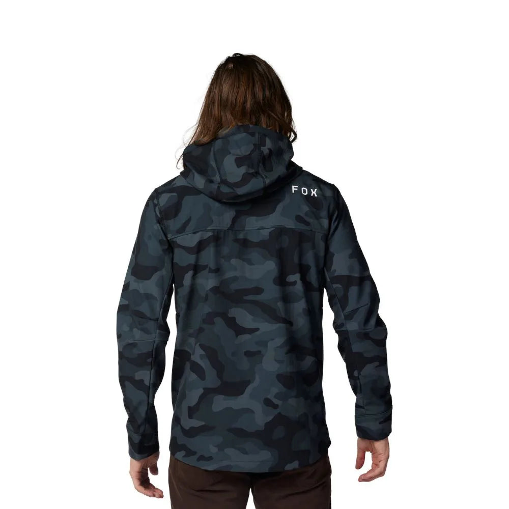 FOX LIFESTYLE JAQUETA IMPERMEAVEL PIT CAMO PRETO