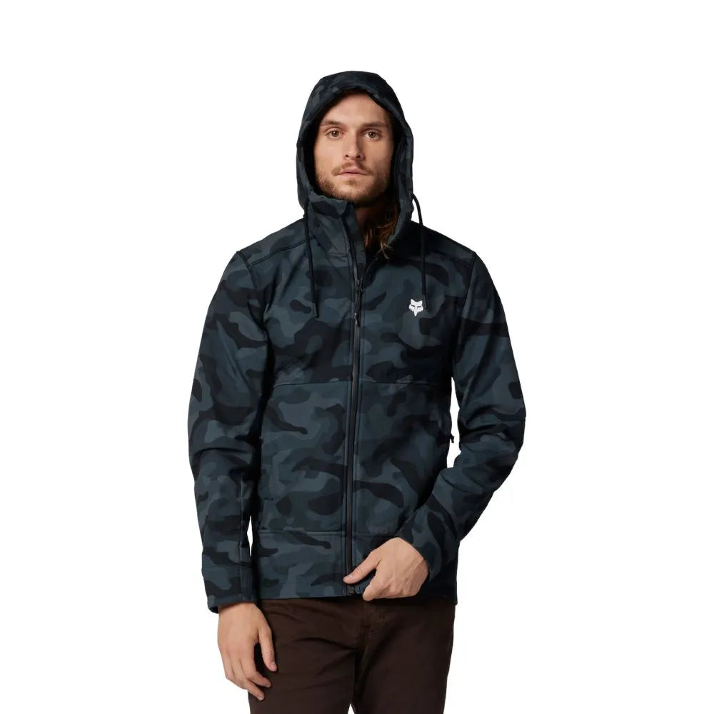 FOX LIFESTYLE JAQUETA IMPERMEAVEL PIT CAMO PRETO