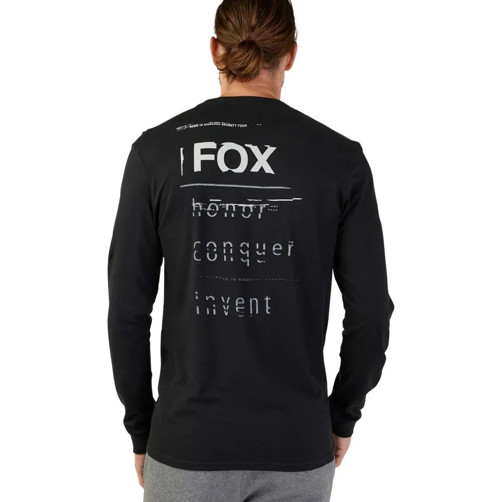 FOX LIFESTYLE CAMISETA INVENT TOMORROW LS PREM PRETO XL