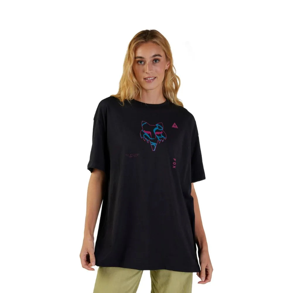 Camiseta Fox Feminina Whitered preto