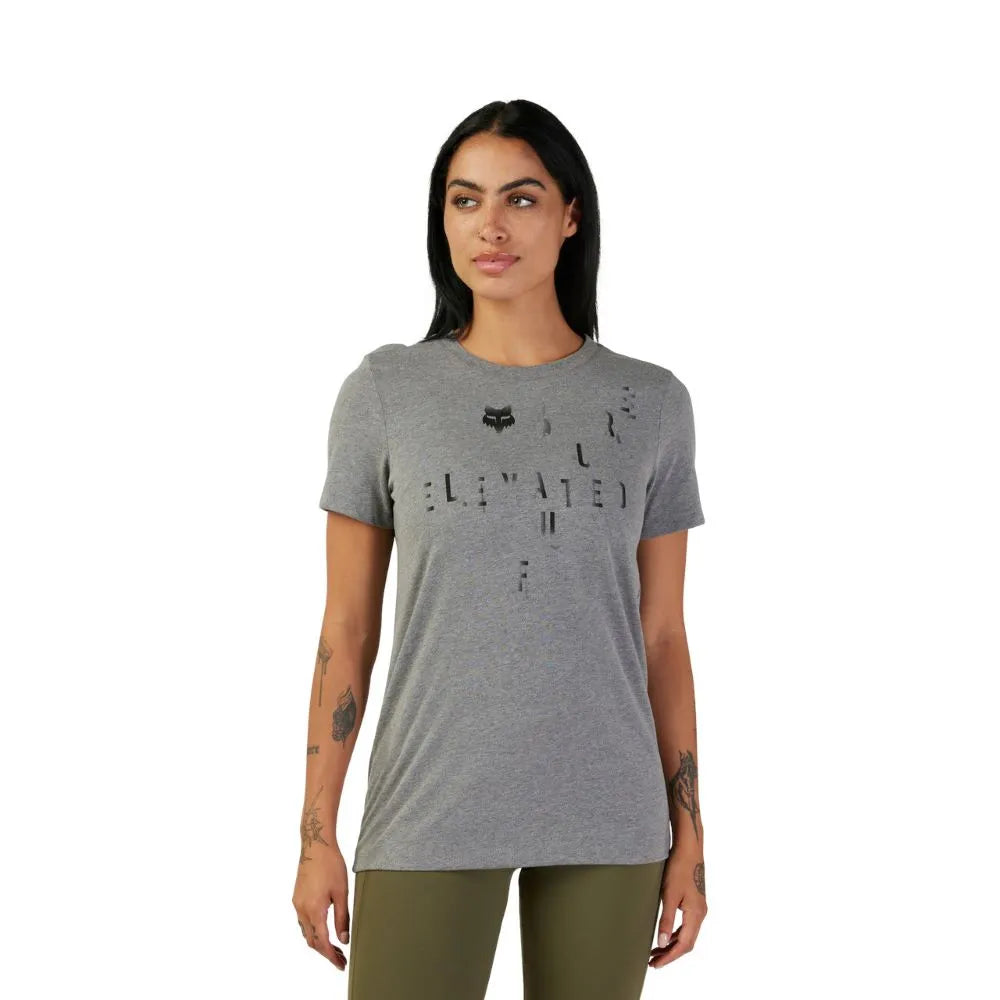 Camiseta Fox Feminina Diffuse Cinza