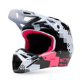 CAPACETE FOX MX V1 DIGI IMAGE PRETO/ROSA