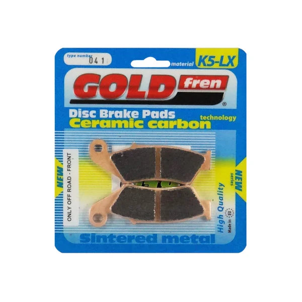 PASTILHA DE FREIO GOLD FREN DIANTEIRA KAWASAKI