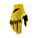 LUVA 100% RIDE FIT AMARELO/PRETO
