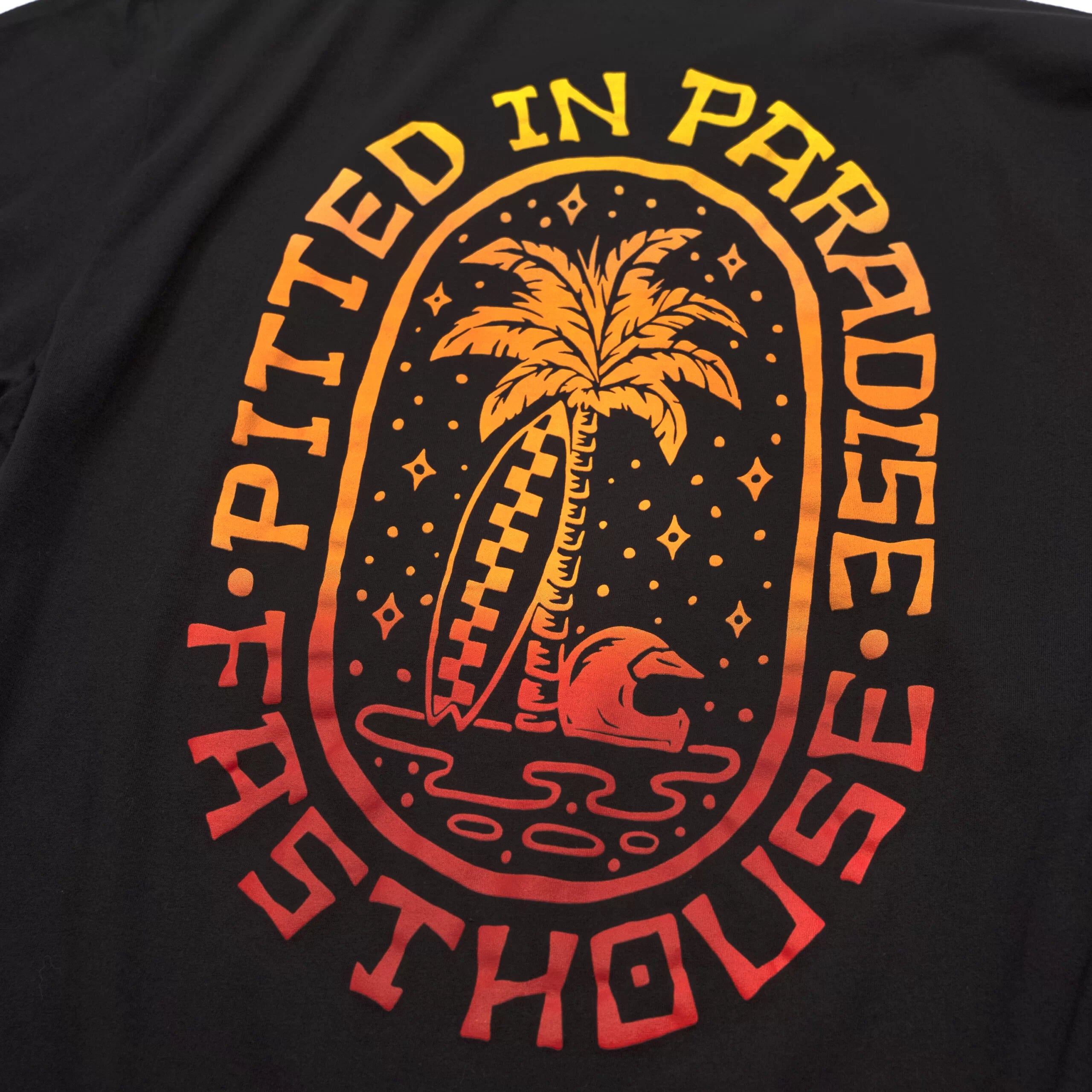 CAMISETA FASTHOUSE PALM PRETO