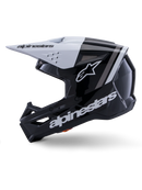 Capacete Alpinestars SM3 Preto/Branco