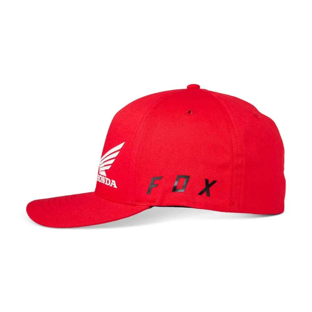 Boné Fox X Honda Flexfit Hat Vermelho