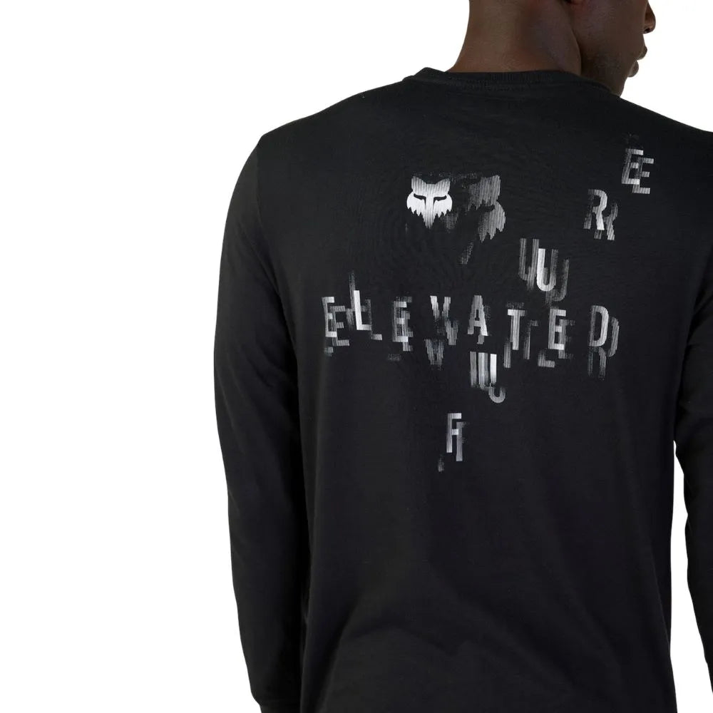 FOX LIFESTYLE CAMISETA DIFFUSE LS PREM PRETO