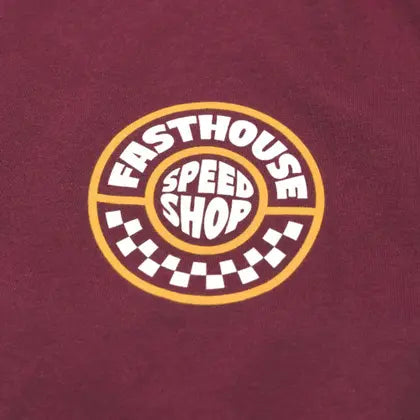 CAMISETA FASTHOUSE REALM - VINHO