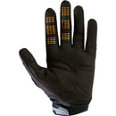 LUVA FOX MX 180 SKEW Preto e Laranja
