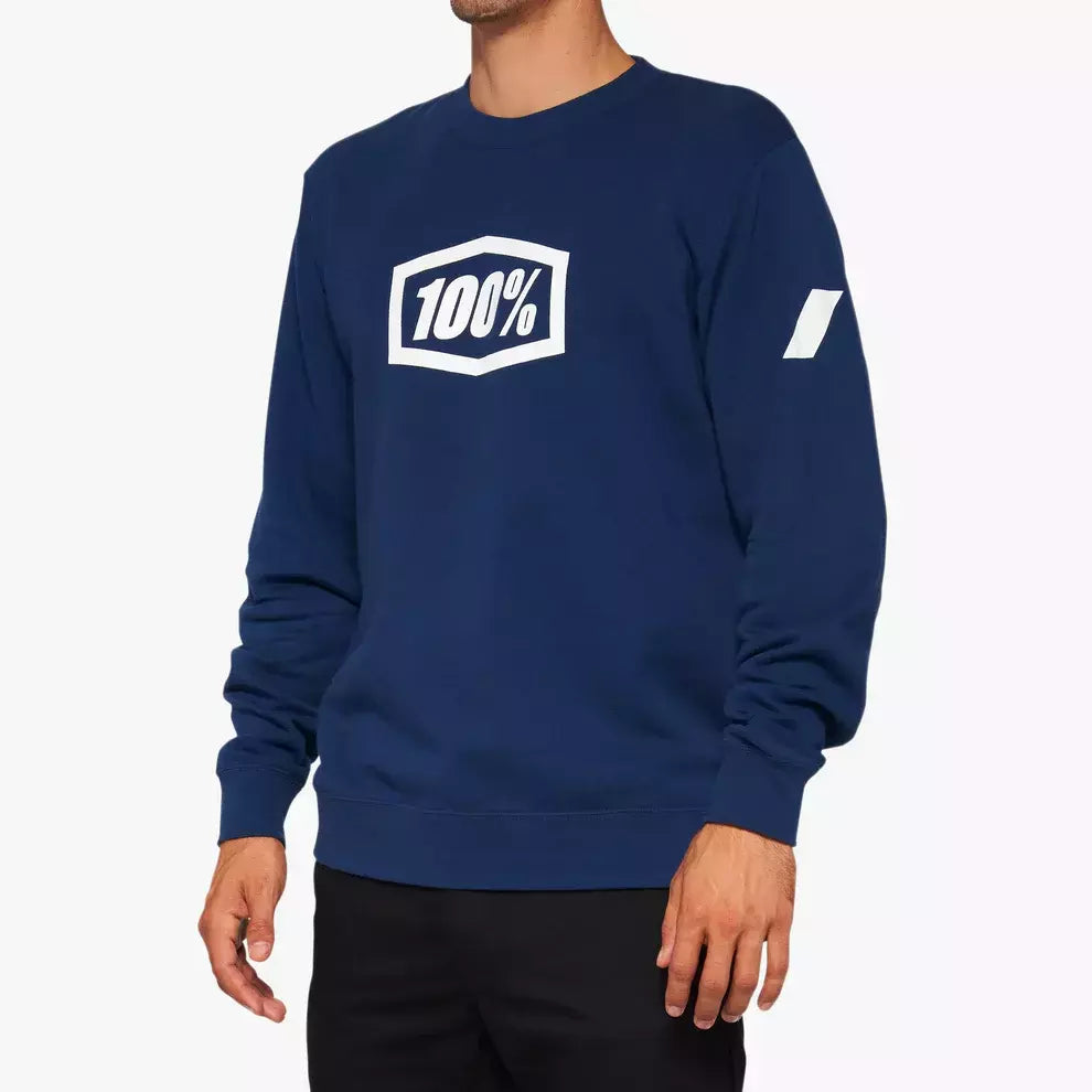 MOLETOM 100% ICON CREWNECK MARINHO