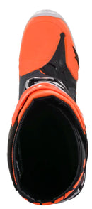 BOTA ALPINESTARS TECH 10 LARANJA E CINZA