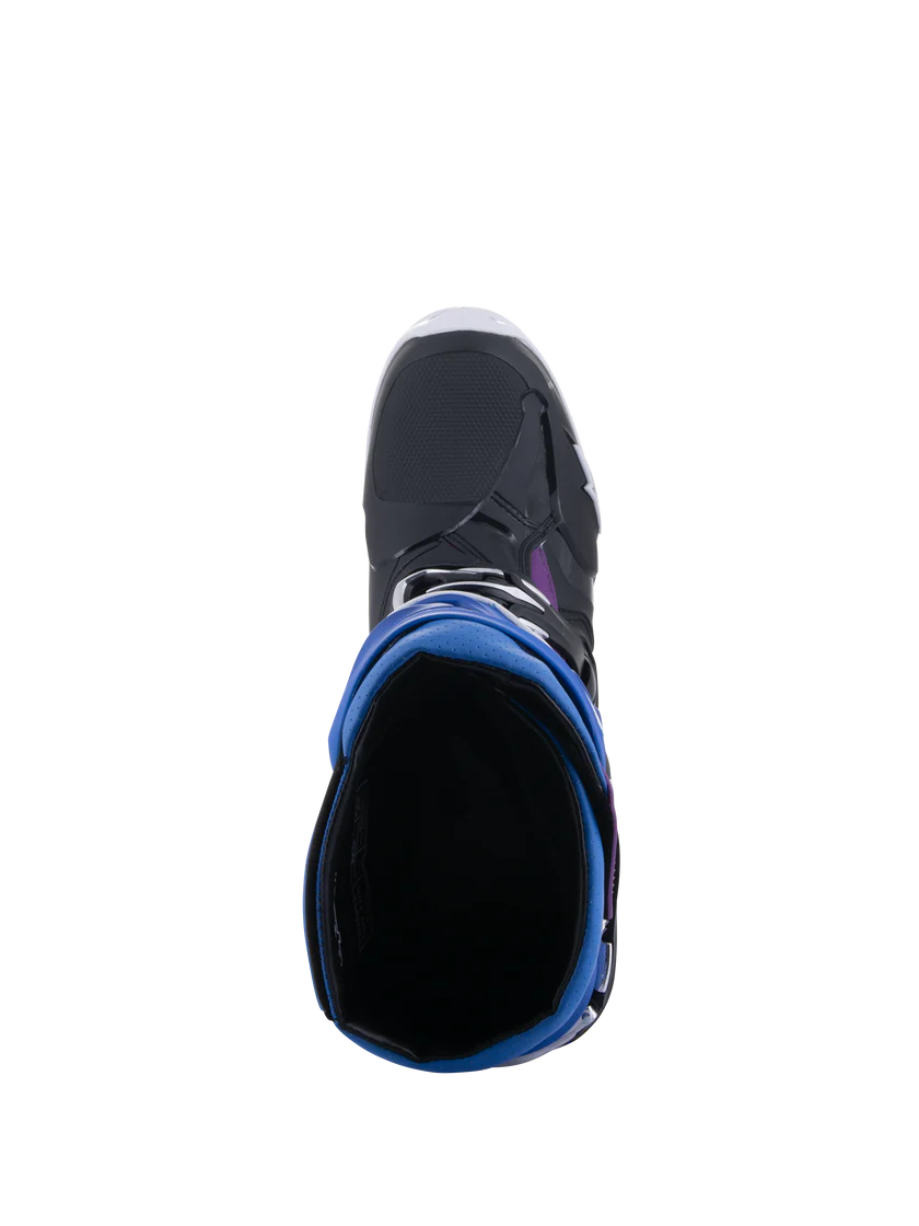 BOTA ALPINESTARS TECH 10 SUPER VENTED PRETO/AZUL