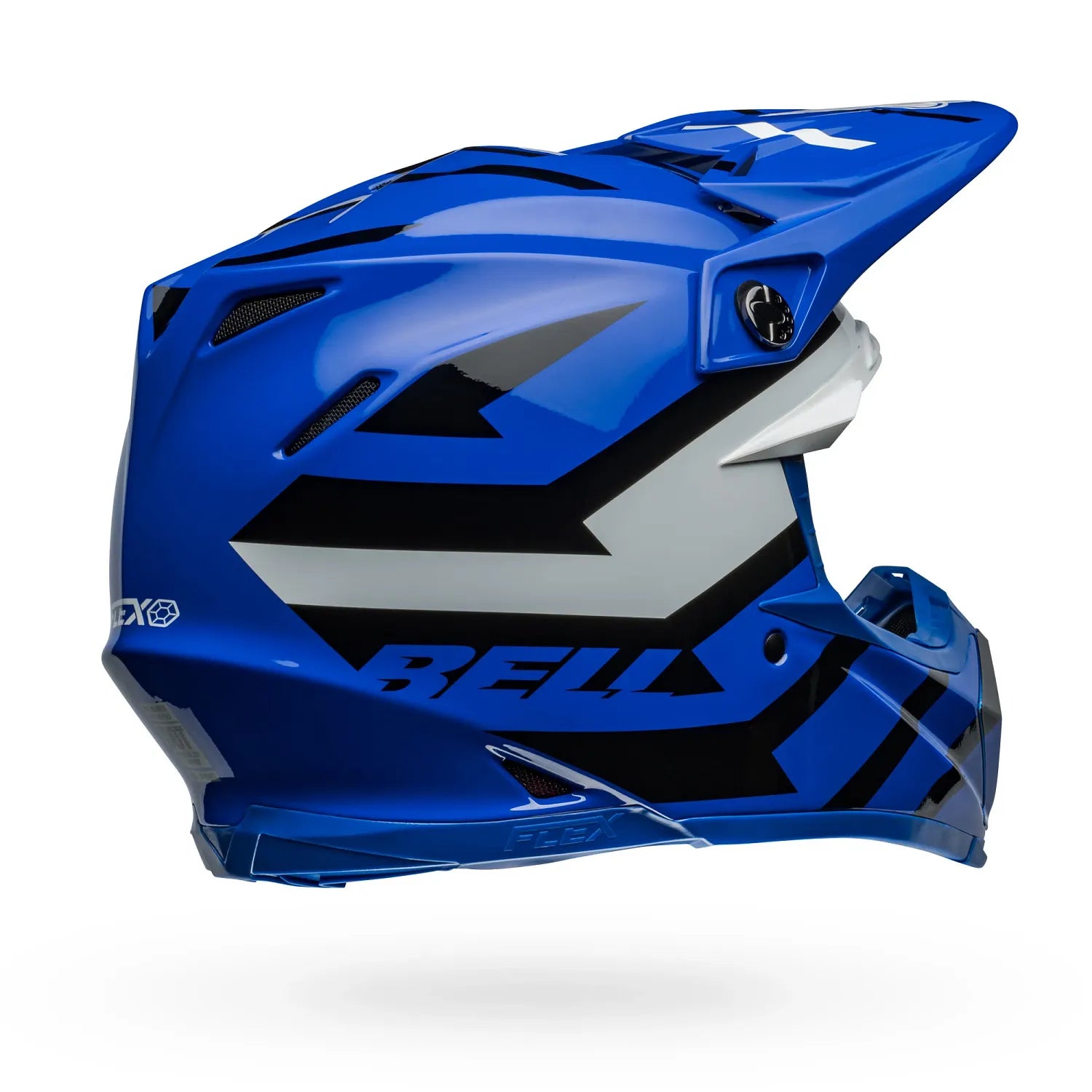 Capacete Bell Moto 9S Banshee Blue/White