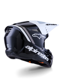 Capacete Alpinestars SM3 Preto/Branco