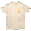 CAMISETA FASTHOUSE PALM BEGE
