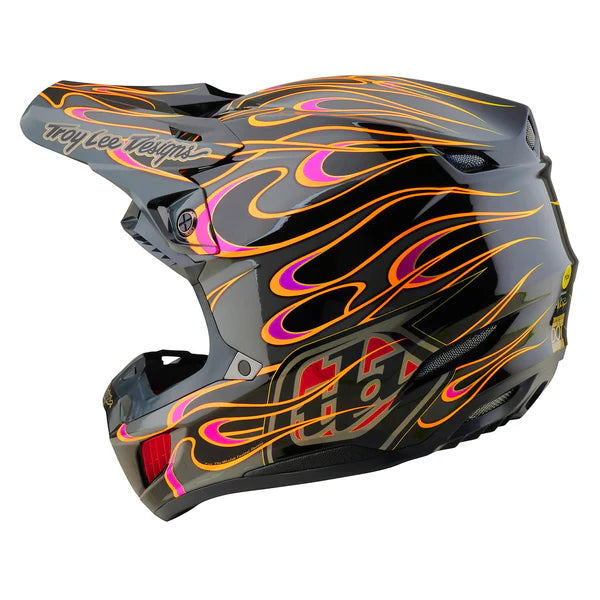 Capacete Troy Lee Designs - Torched Black / Gray