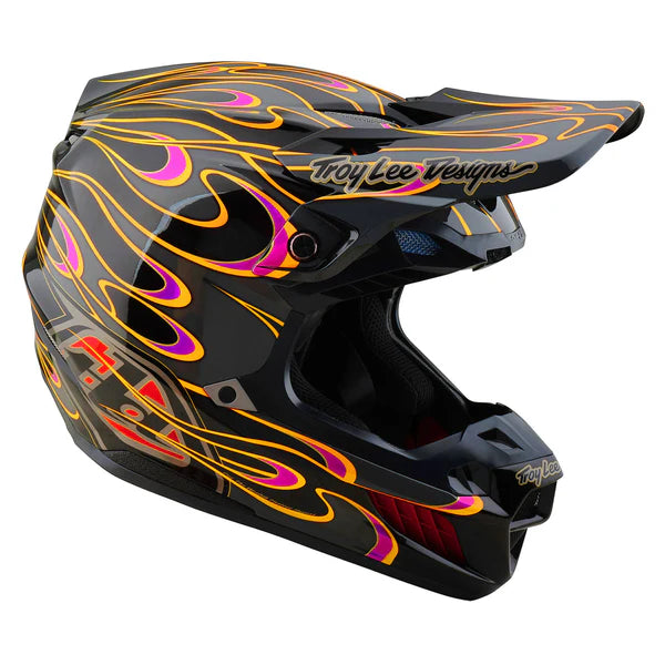Capacete Troy Lee Designs - Torched Black / Gray