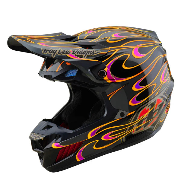 Capacete Troy Lee Designs - Torched Black / Gray