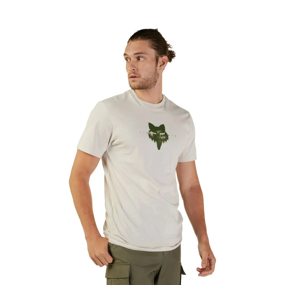 Camiseta Fox Inorganic Prem Off White