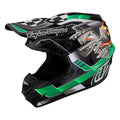 Capacete Troy Lee Designs - SE4 Carb Green