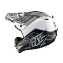 Capacete Troy Lee Designs SE4 Polyacrylite - Block (Charcoal/Navy)