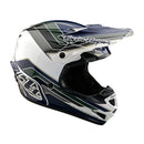 Capacete Troy Lee Designs SE4 Polyacrylite - Block (Charcoal/Navy)