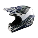Capacete Troy Lee Designs SE4 Polyacrylite - Block (Charcoal/Navy)