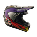 Capacete Troy Lee Designs SE5 BRANCO E ROXO