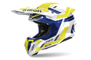CAPACETE AIROH TWIST 3 DINASTY BLUE/YELLOW GLOSS