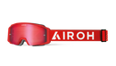 OCULOS AIROH BLAST XR1 RED MATTE LENTE ESPELHADA