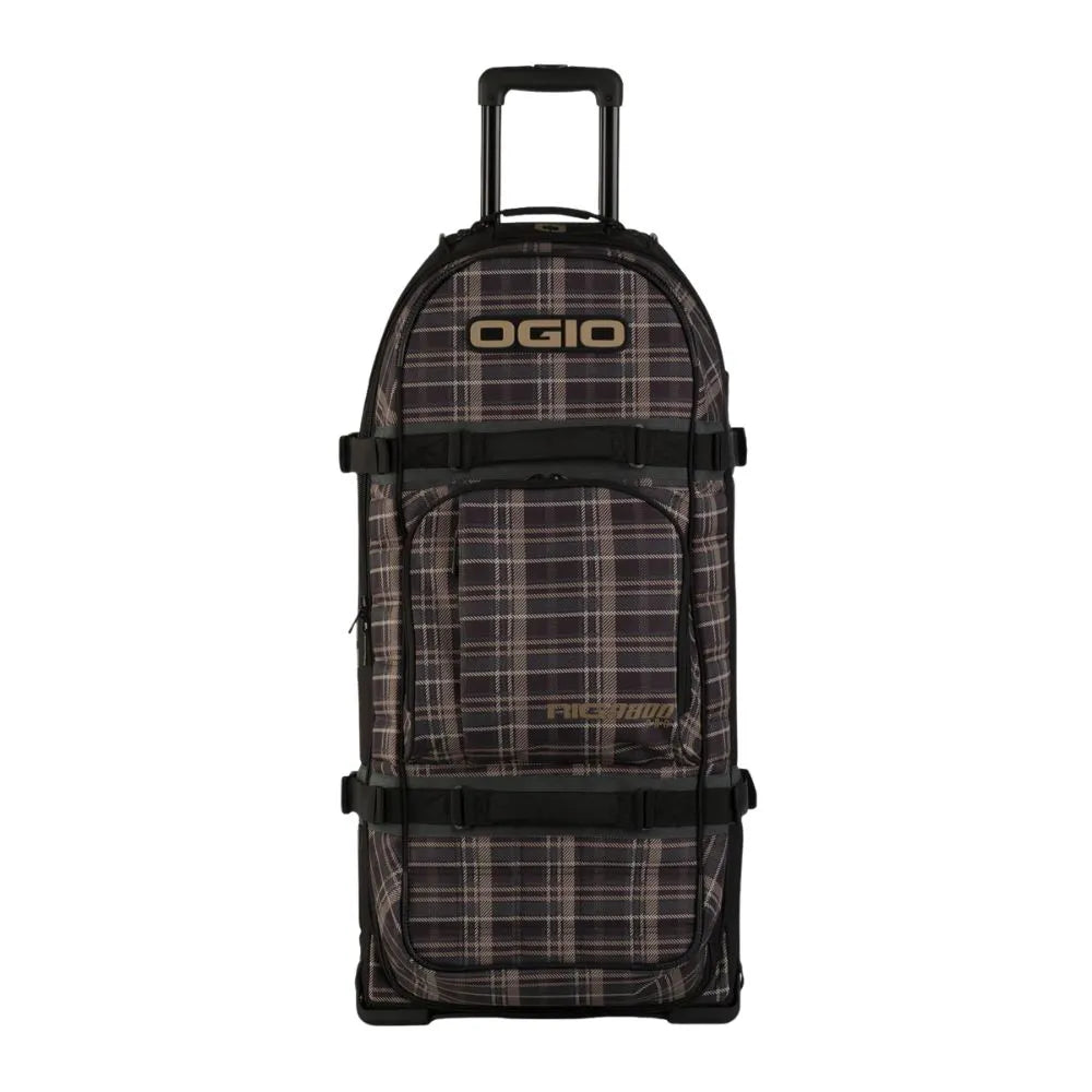 BOLSA DE EQUIPAMENTOS OGIO RIG 9800 WHEELED BAG - PLAIDLEY TAN/BLACK