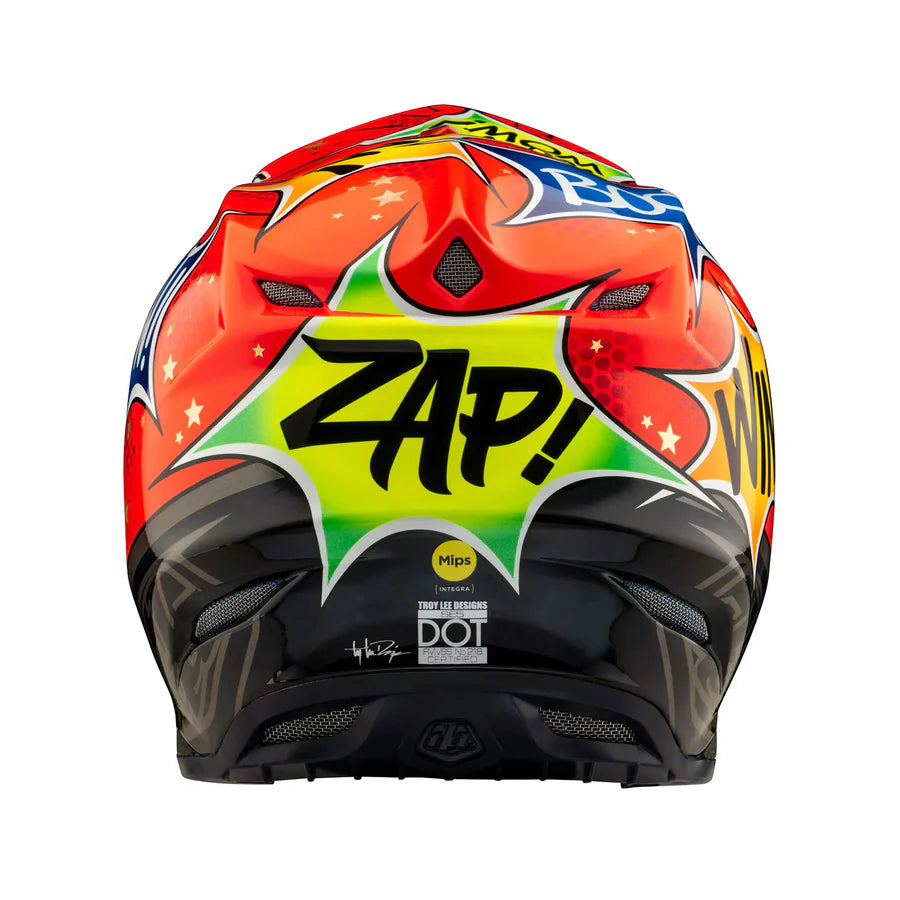 Capacete Troy Lee Designs - Cosmic Explosion Red