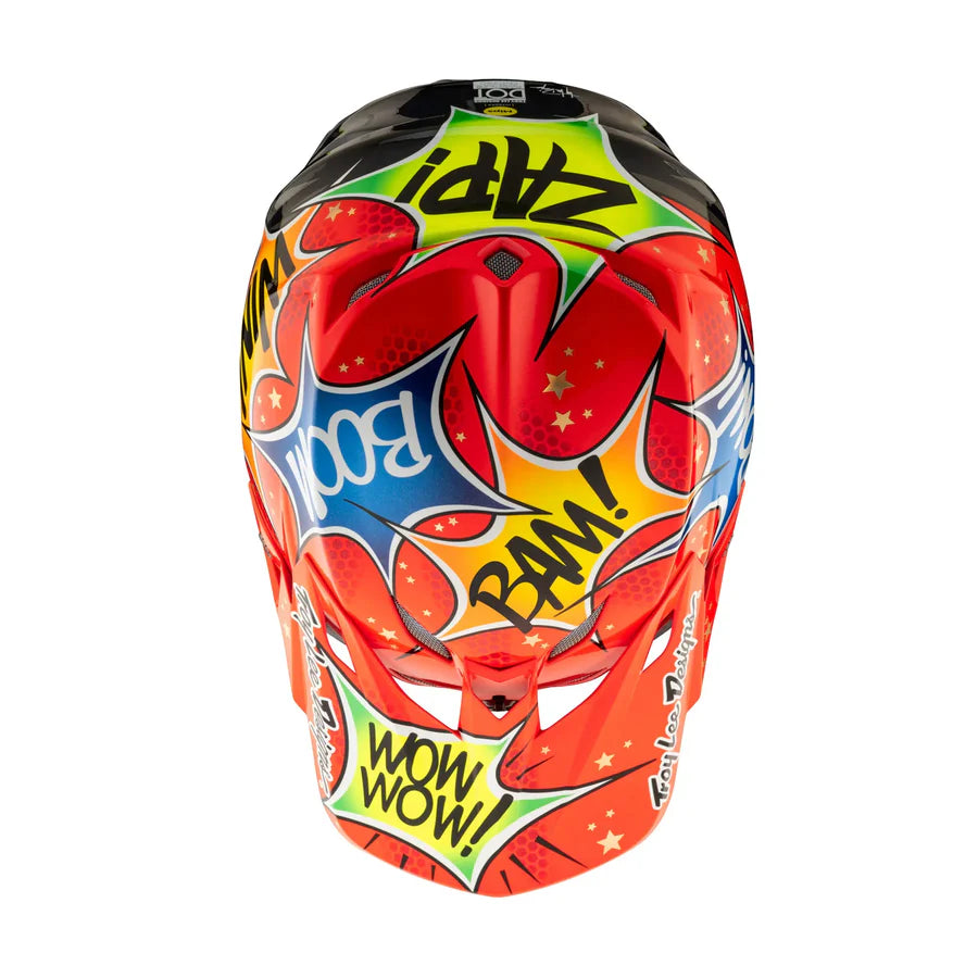Capacete Troy Lee Designs - Cosmic Explosion Red