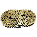 CORRENTE CZ CHAINS PASSO 420 MODELO PROFESSIONAL GOLD COM 126 ELOS (DOURADA)